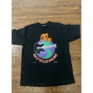 VTG 1994 BB King King of The Blues Worldwide Tour Tee Size XL Image Works EUC